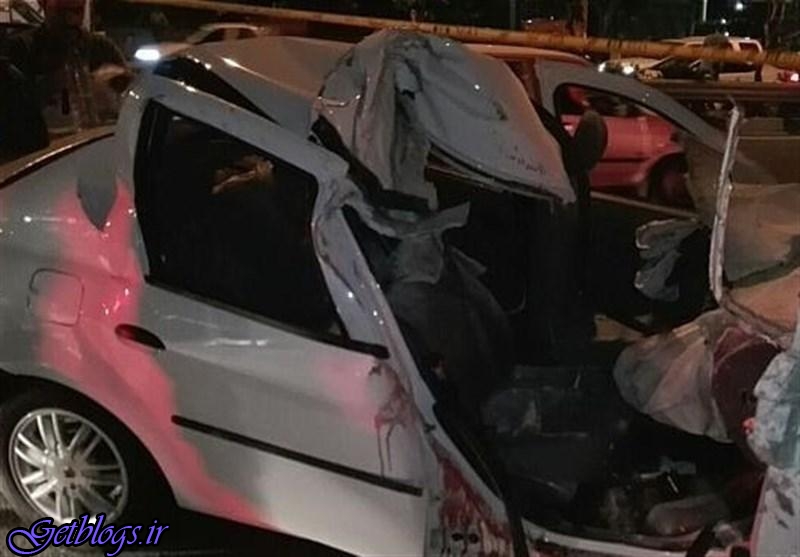 تصادف شدید در غرب استان گیلان ۴ کشته برجای گذاشت